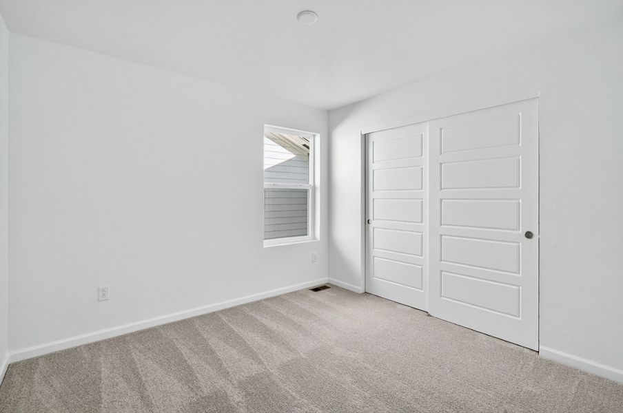 Spacious, unfurnished interior of a new home in Farmlore, Brighton (Image 15). Spacious, unfurnished interior of a new home in Farmlore, Brighton (Image 15).