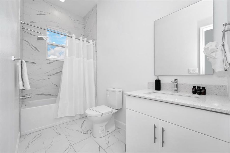 Furnished interior view inside a new home in , Davenport (Image 7).