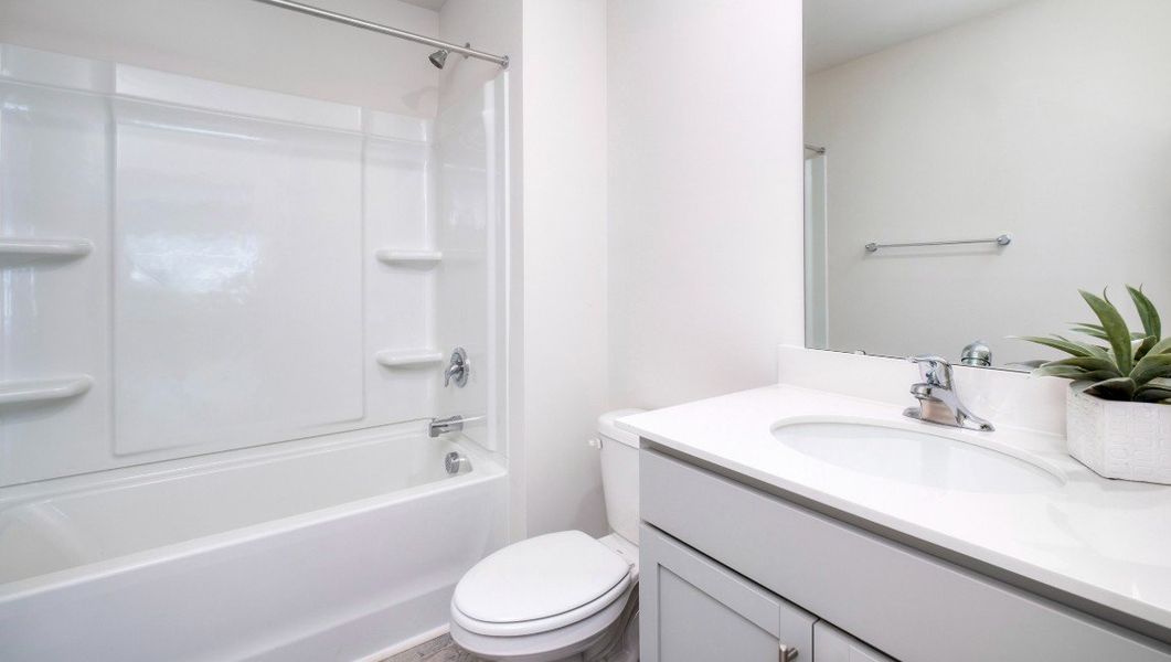 Furnished interior view inside a new home in Lockwood Landing, Supply (Image 16). Furnished interior view inside a new home in Lockwood Landing, Supply (Image 16).