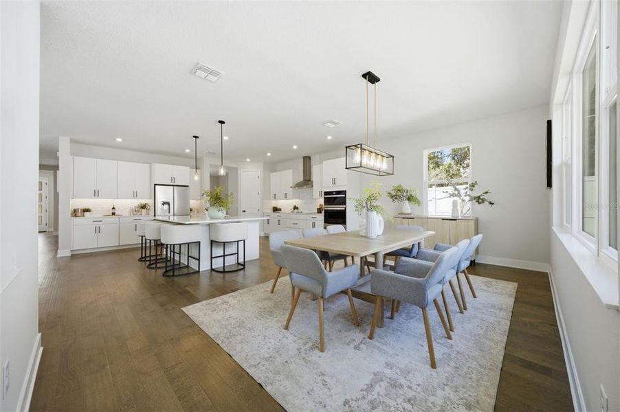 Furnished interior view inside a new home in , Tampa (Image 12).