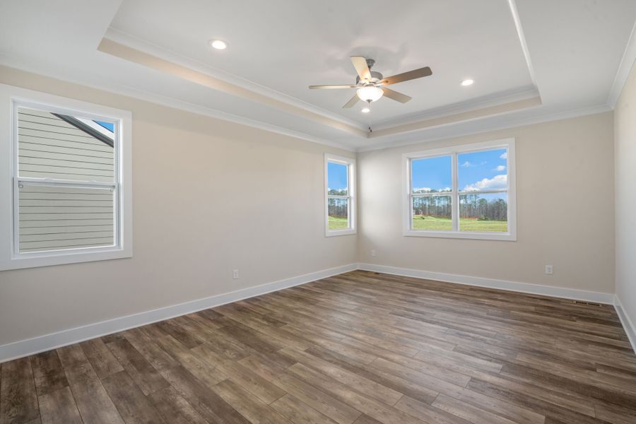 Representative unfurnished interior of a home built from the Olympic by Mattamy Homes in Magnolia Park, Garner (Image 25).