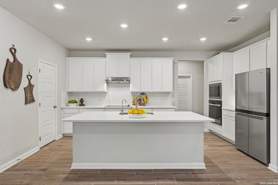 Furnished interior view inside a new home in Fox Falls, Boerne (Image 16).