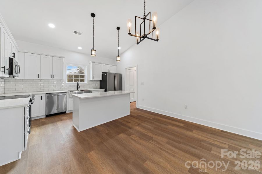 Furnished interior view inside a new home in , Gastonia (Image 12). Furnished interior view inside a new home in , Gastonia (Image 12).