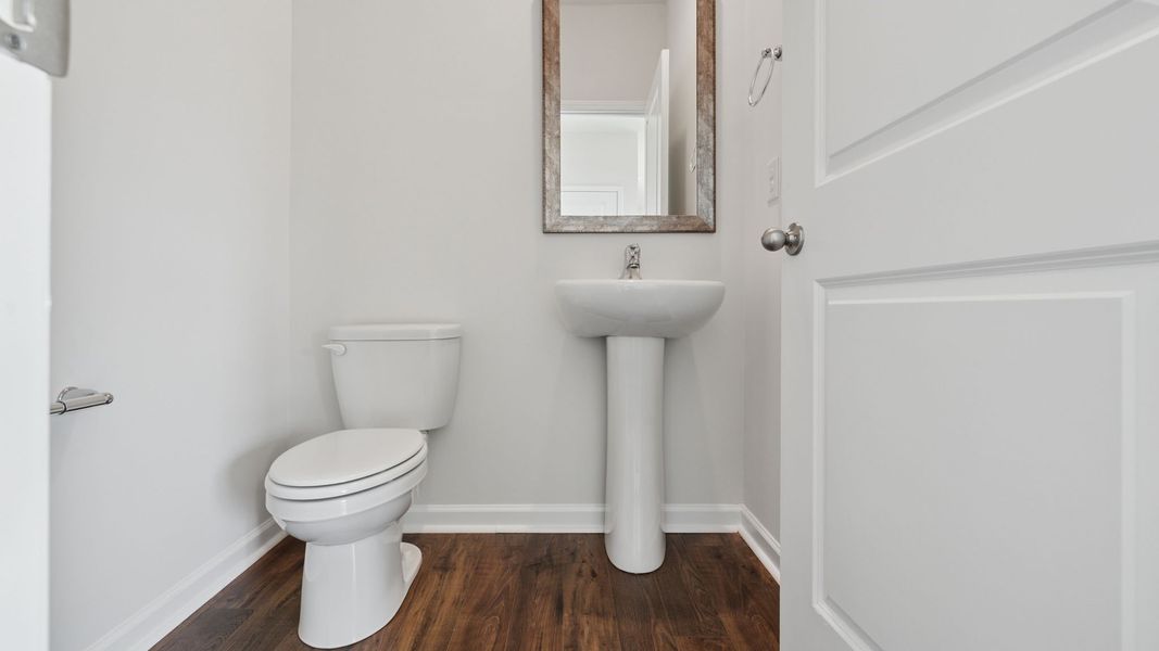 Furnished interior view inside a new home in Durbin Meadows Traditions, Fountain Inn (Image 6).