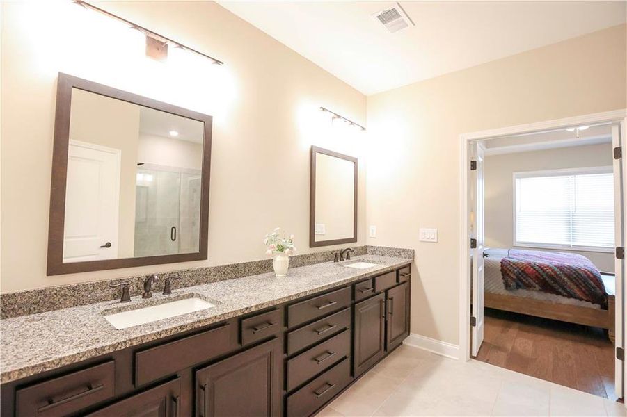 Furnished interior view inside a new home in , Cumming (Image 18). Furnished interior view inside a new home in , Cumming (Image 18).