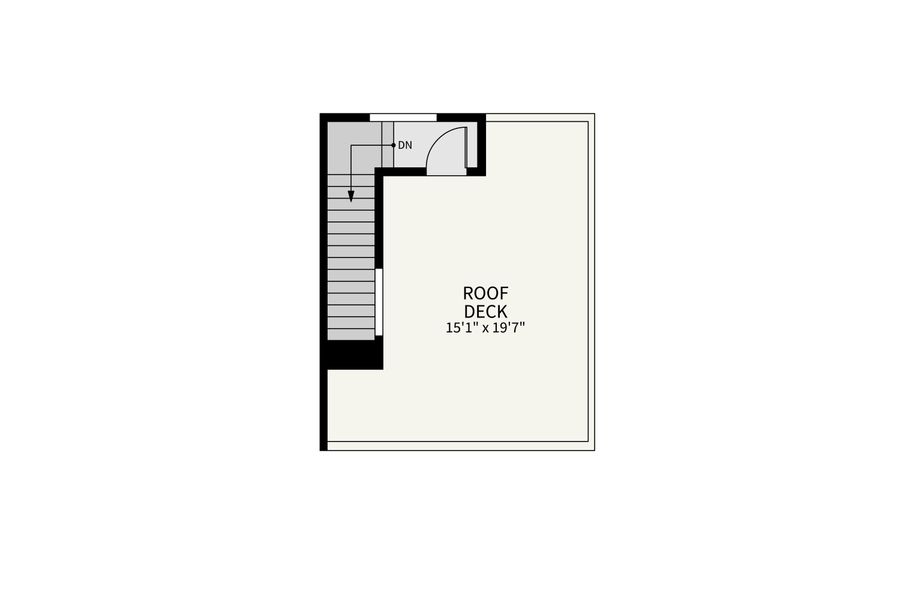 2D floor plan layout for the Antora by Brightland Homes in Dillon Pointe - Skyview, Broomfield, CO (Image 7). 2D floor plan layout for the Antora by Brightland Homes in Dillon Pointe - Skyview, Broomfield, CO (Image 7).