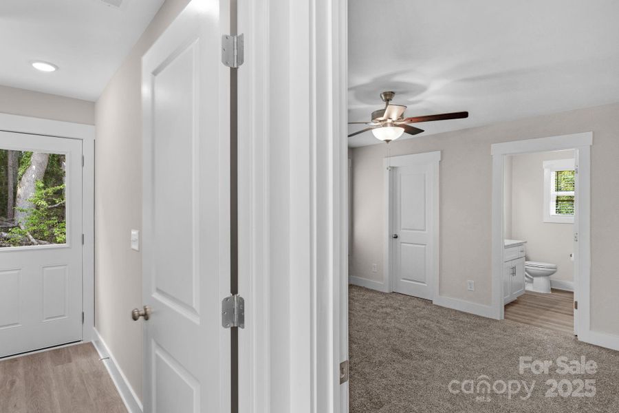 Primary view & side door