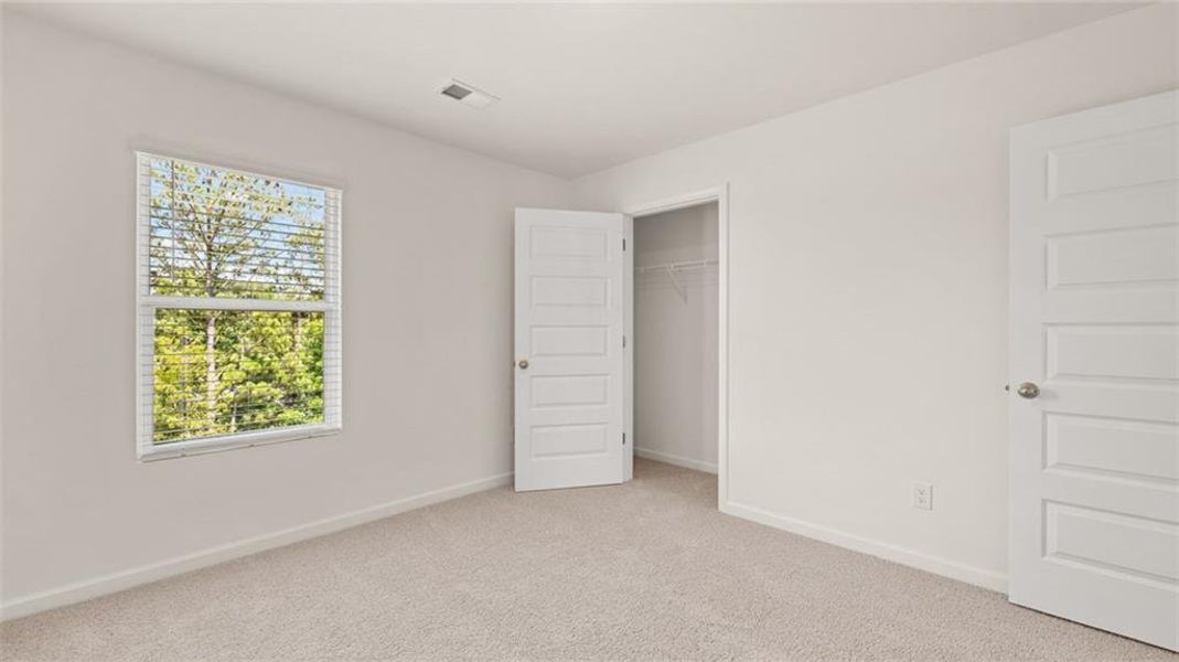 Spacious, unfurnished interior of a new home in Fox Crossing, Griffin (Image 17). Spacious, unfurnished interior of a new home in Fox Crossing, Griffin (Image 17).