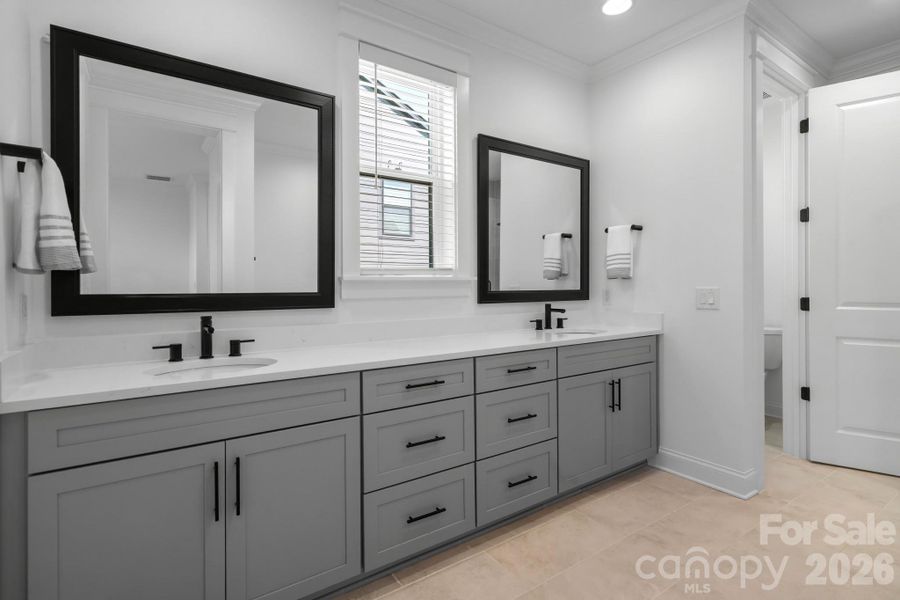 Furnished interior view inside a new home in Amara Chase, Huntersville (Image 8).