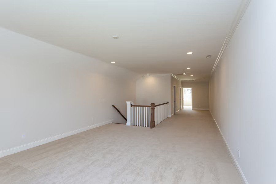 Representative unfurnished interior of a home built from the Charleston by Caruso Homes in Lancaster Hwy, Waxhaw (Image 18).