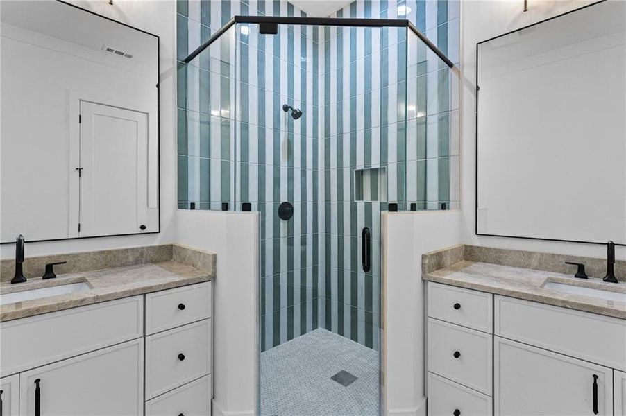 Furnished interior view inside a new home in , Lawrenceville (Image 17).