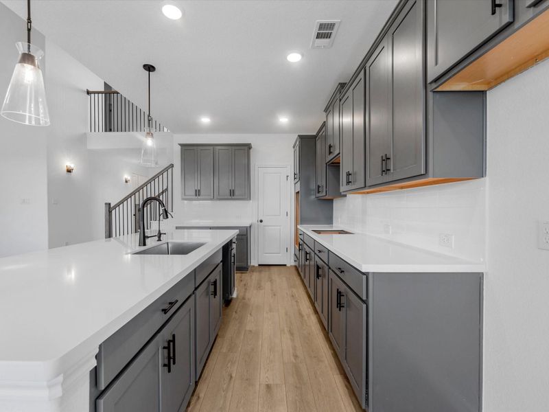 Furnished interior view inside a new home in Austin Point, Richmond (Image 12).
