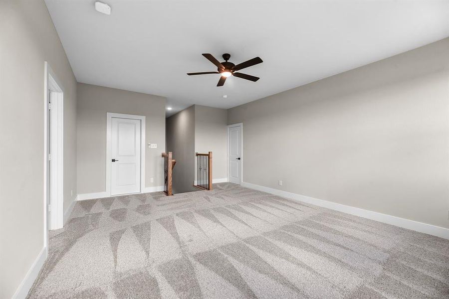 Spacious, unfurnished interior of a new home in Fannin Ranch, Leonard (Image 32). Spacious, unfurnished interior of a new home in Fannin Ranch, Leonard (Image 32).
