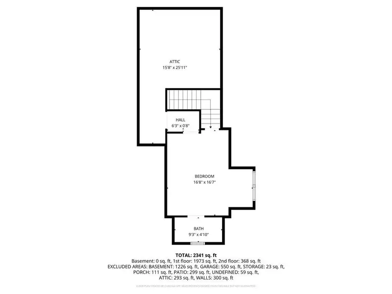 2D floor plan layout of this home in , Demorest, GA (Image 4).