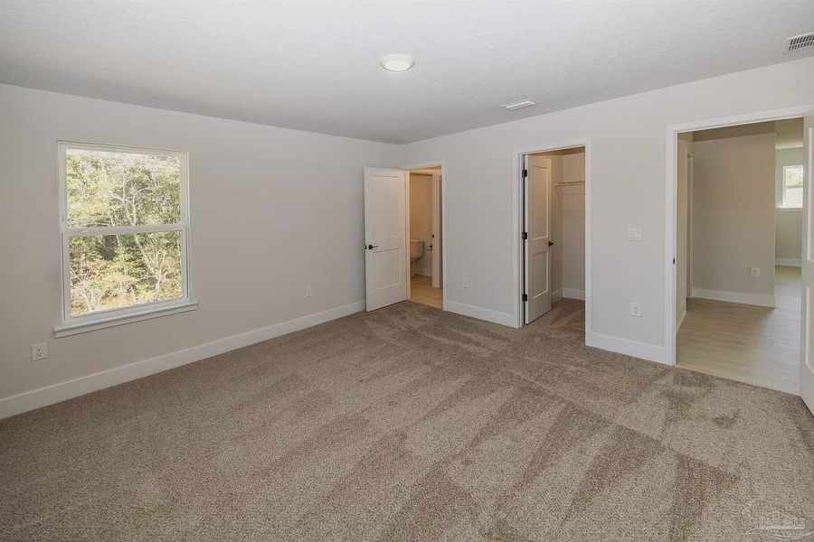Spacious, unfurnished interior of a new home in Parkland Place, Pace (Image 35). Spacious, unfurnished interior of a new home in Parkland Place, Pace (Image 35).