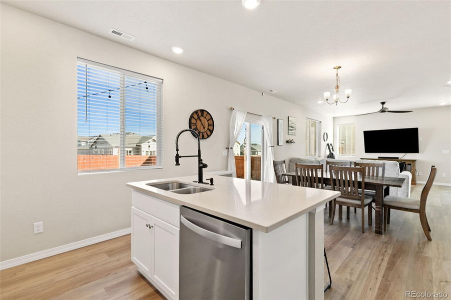 Furnished interior view inside a new home in , Peyton (Image 19).