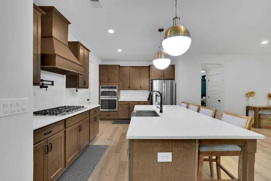 Furnished interior view inside a new home in , Flowery Branch (Image 19).