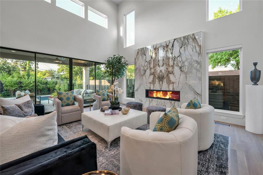 Furnished interior view inside a new home in , Dallas (Image 16). Furnished interior view inside a new home in , Dallas (Image 16).