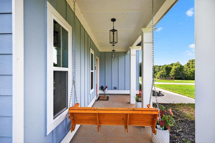 Furnished interior view inside a new home in , Bogart (Image 13).