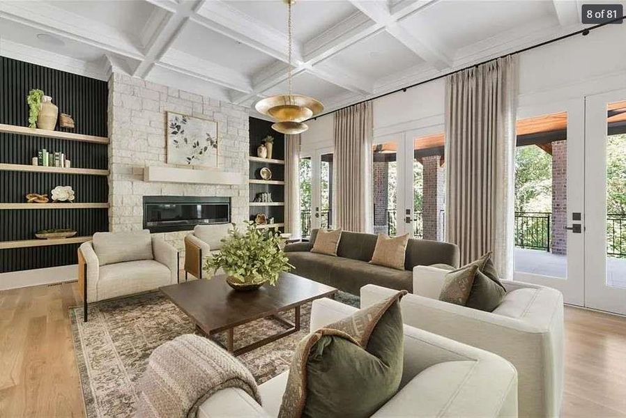 Furnished interior view inside a new home in , Woodstock (Image 11).