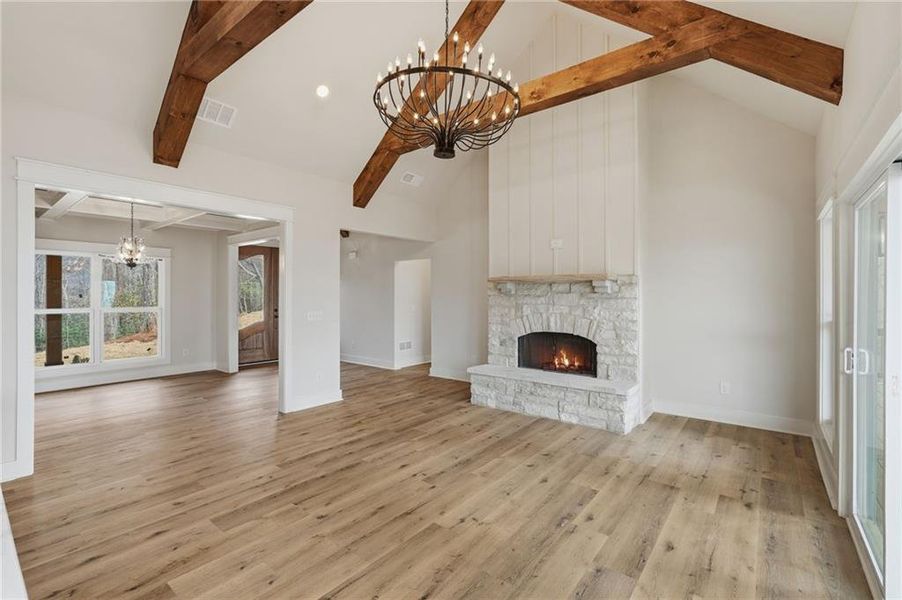 Spacious, unfurnished interior of a new home in , Dahlonega (Image 16).