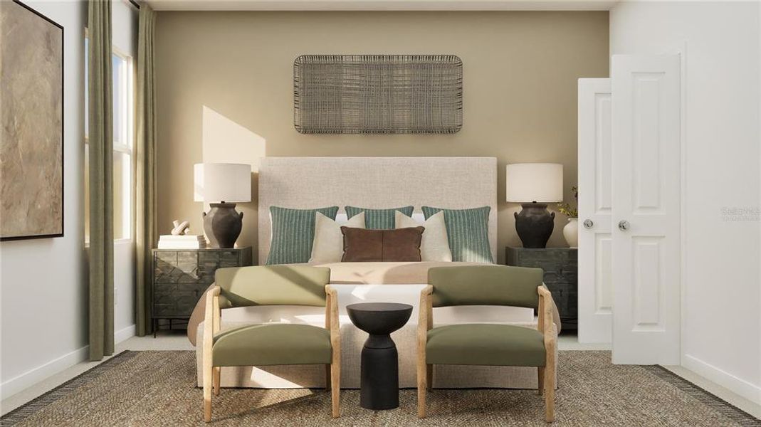 Furnished interior view inside a new home in , Davenport (Image 21).