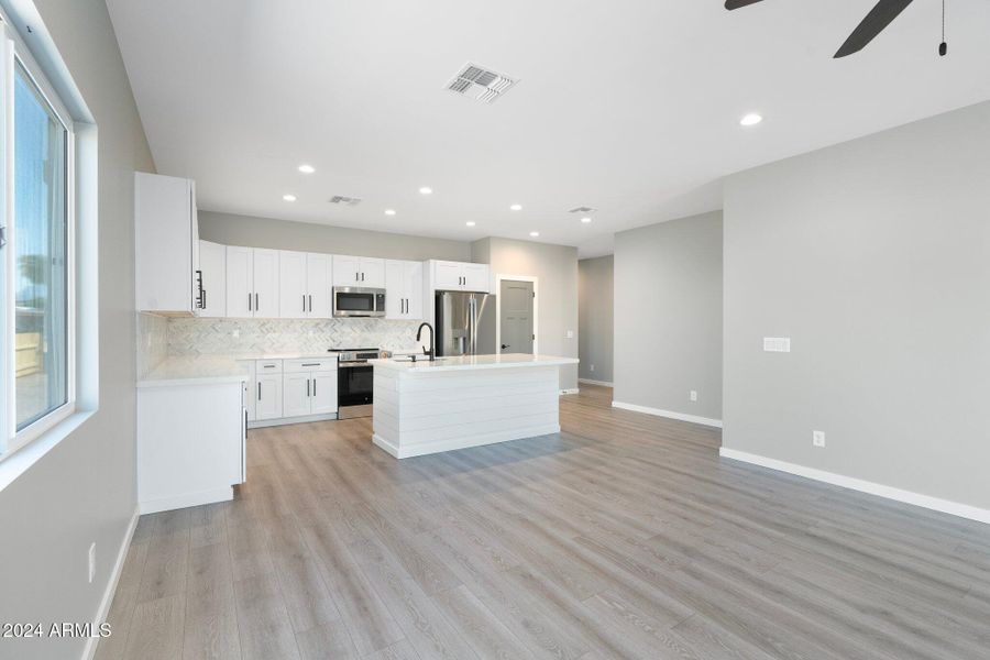 Dining Area Virtually Staged