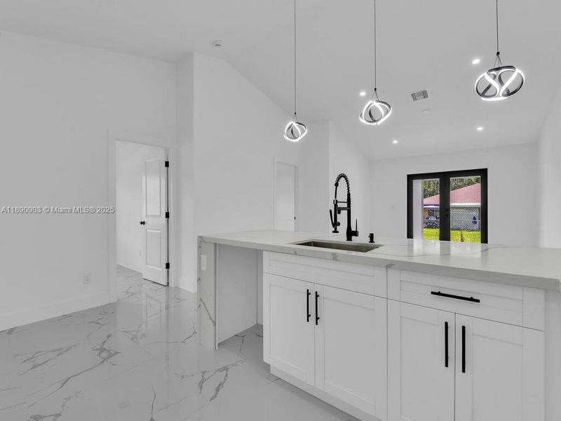 Furnished interior view inside a new home in , Lehigh Acres (Image 7).