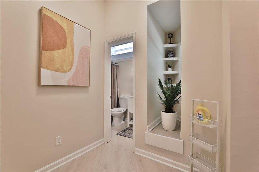Furnished interior view inside a new home in , Austell (Image 6). Furnished interior view inside a new home in , Austell (Image 6).