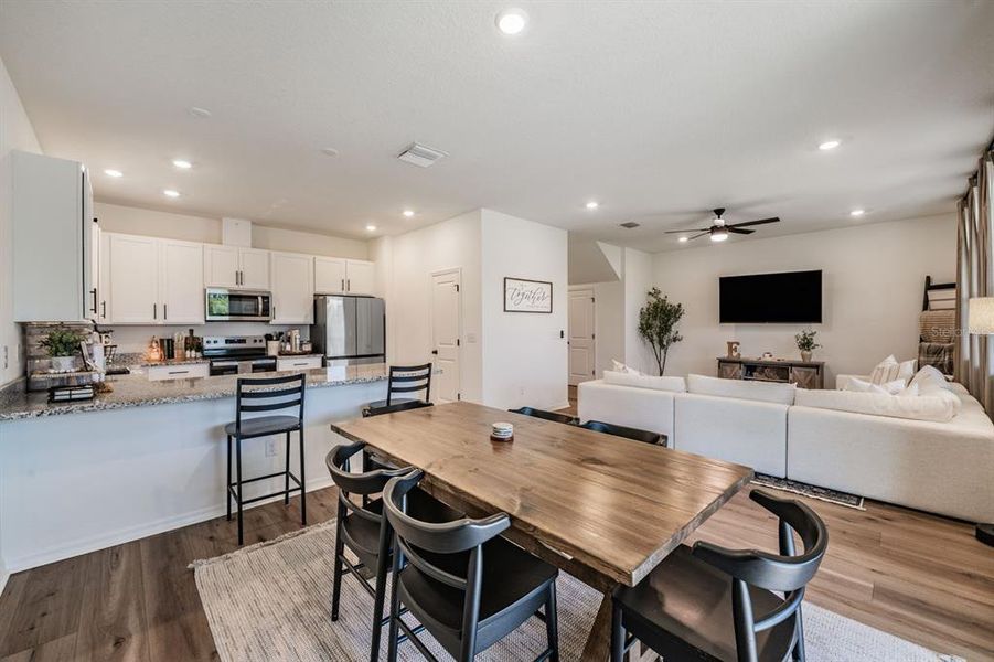 Furnished interior view inside a new home in , Zephyrhills (Image 30).