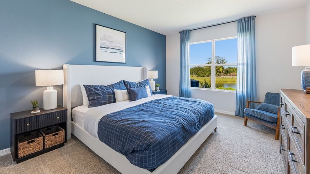 Furnished interior view inside a new home in Legacy Preserve, Parrish (Image 10). Furnished interior view inside a new home in Legacy Preserve, Parrish (Image 10).