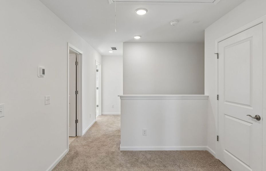 Spacious, unfurnished interior of a new home in Highlands of Carter's Station, Columbia (Image 24).