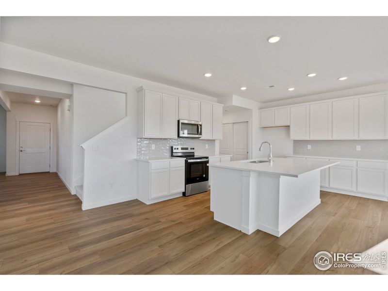 Furnished interior view inside a new home in Granary, Johnstown (Image 3).
