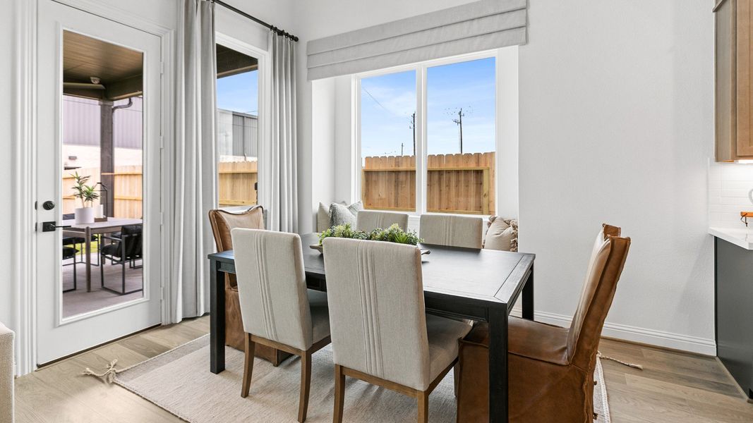 Representative furnished interior of a home built from the Magnolia by DRB Homes in Brookewater, Rosenberg (Image 9).