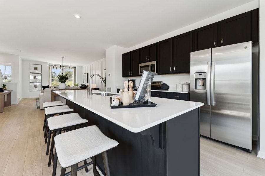 Representative furnished interior of a home built from the The Balfour by Stanley Martin Homes in Haddonstone, Raleigh (Image 8).