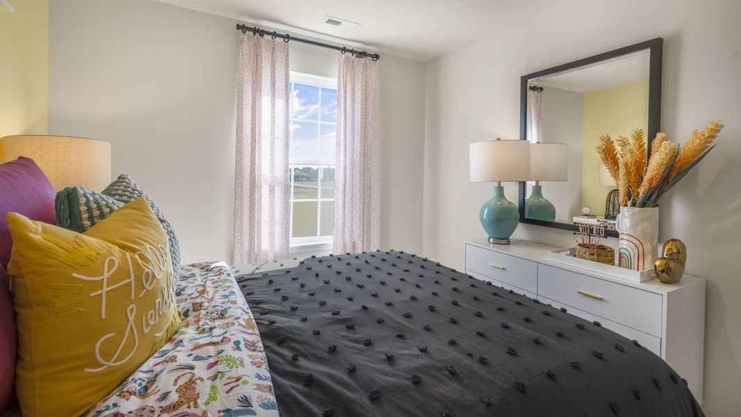 Representative furnished interior of a home built from the Taylor by D.R. Horton in Willow Mill, Thomasville (Image 15).