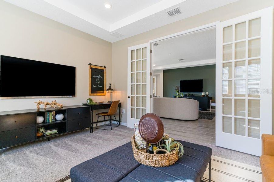 Furnished interior view inside a new home in Coasterra Community Group Page, Palmetto (Image 7).