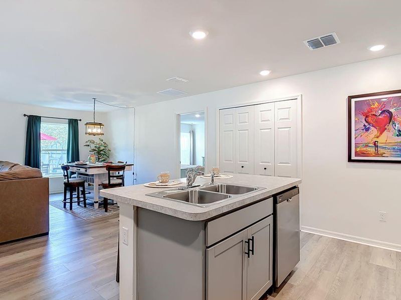 Furnished interior view inside a new home in , Palm Coast (Image 38). Furnished interior view inside a new home in , Palm Coast (Image 38).
