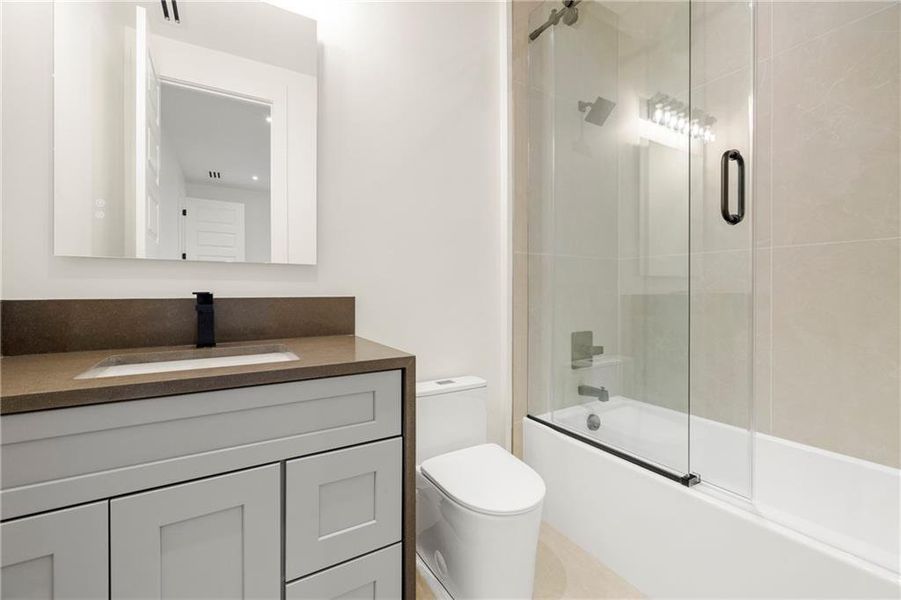 Furnished interior view inside a new home in , Milton (Image 12).