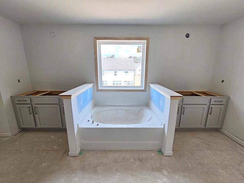 Primary Bathroom Construction Progress Primary Bathroom Construction Progress