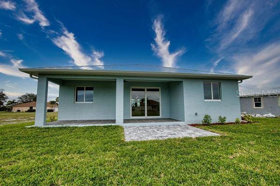 Exterior details and patio area of a home in , Punta Gorda (Image 36). Exterior details and patio area of a home in , Punta Gorda (Image 36).
