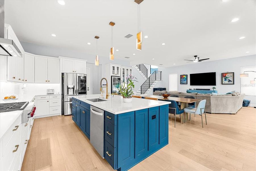 Furnished interior view inside a new home in , Tampa (Image 77).