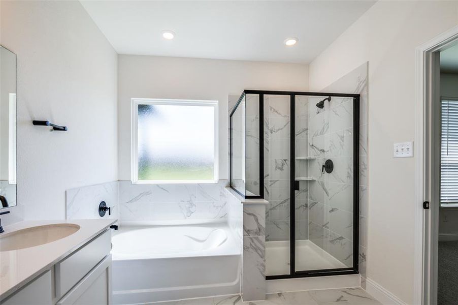 Furnished interior view inside a new home in Sierra Vista at Kelly Ranch, Aledo (Image 4). Furnished interior view inside a new home in Sierra Vista at Kelly Ranch, Aledo (Image 4).
