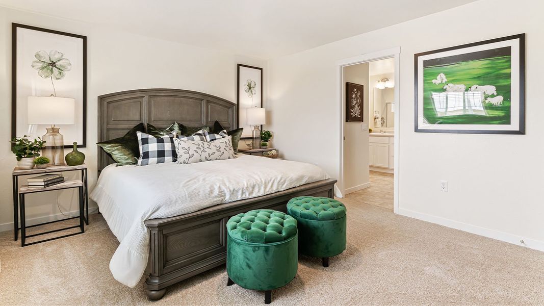 Furnished interior view inside a new home in Sky Ranch, Watkins (Image 14).