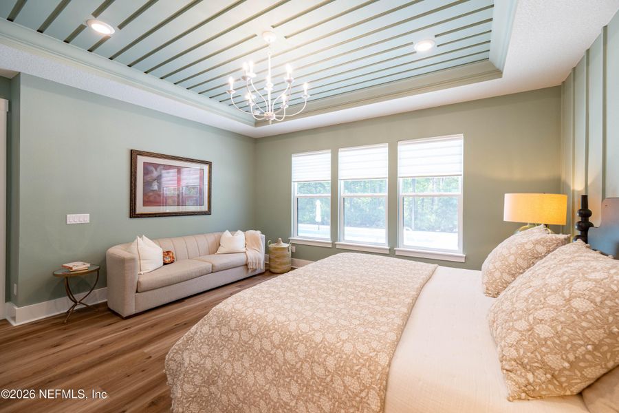 Furnished interior view inside a new home in , St. Johns (Image 63).