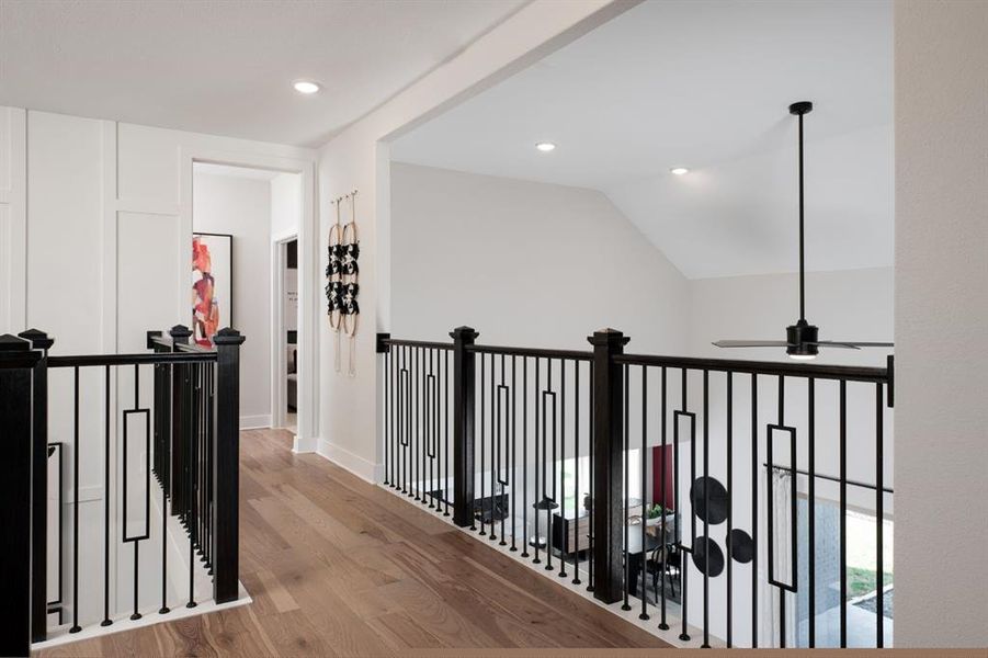 Furnished interior view inside a new home in Inspiration Collection at View at the Reserve, Mansfield (Image 8).