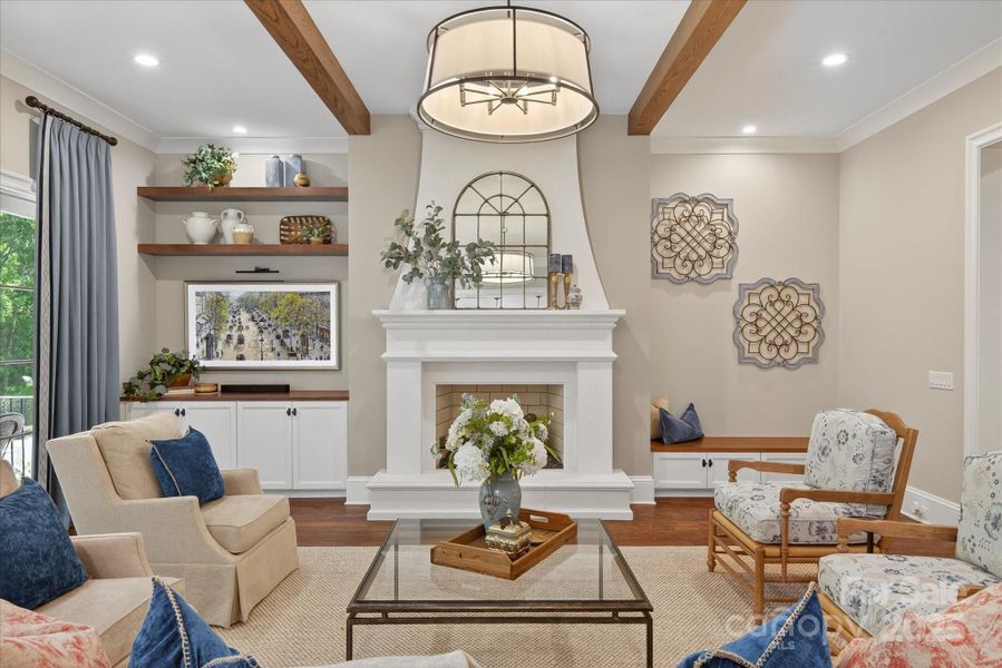 Furnished interior view inside a new home in , Waxhaw (Image 32).