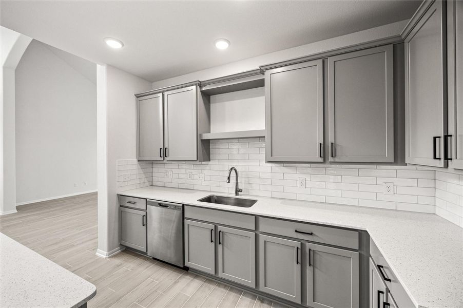 Furnished interior view inside a new home in River Ranch Meadows, Dayton (Image 7).