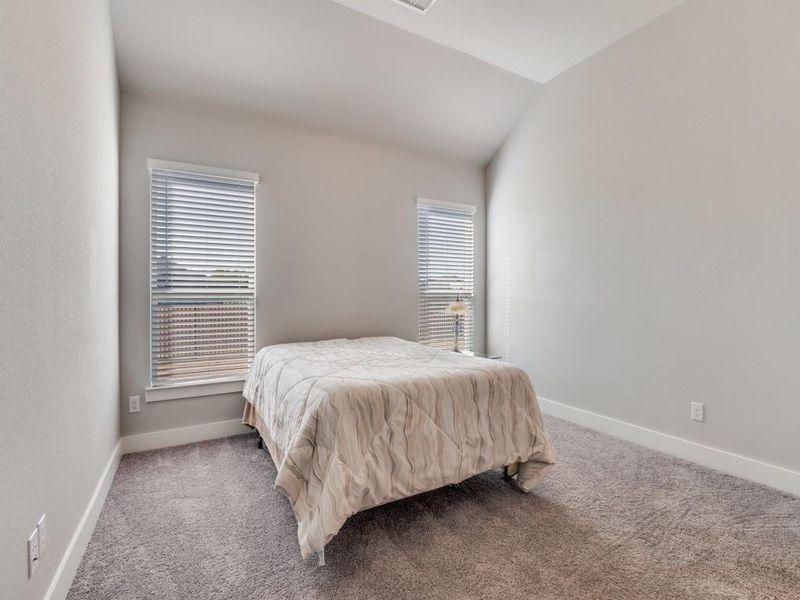 Furnished interior view inside a new home in Oaks of North Grove, Waxahachie (Image 16).