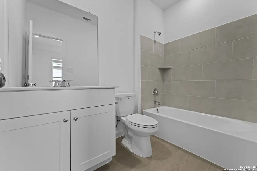 Furnished interior view inside a new home in Waterwheel: Coastline Collection, San Antonio (Image 9).